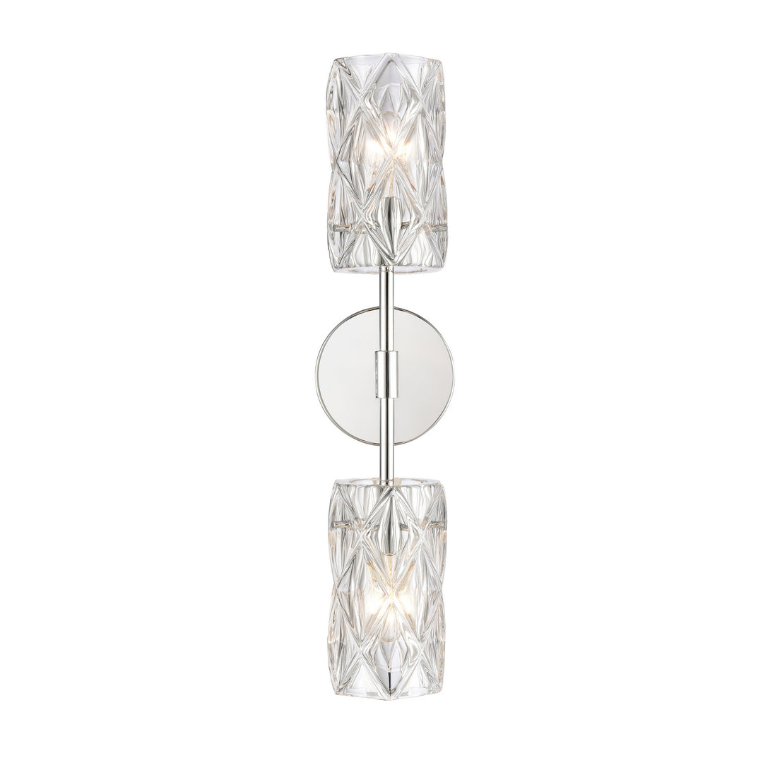 Elk Formade Crystal 82195/2 Wall Sconce Light - Polished Chrome