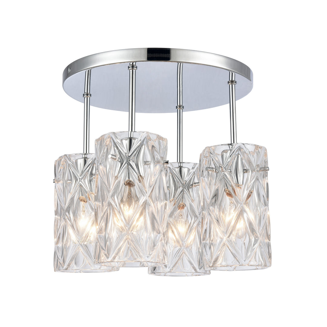 Elk Formade Crystal 82197/4 Ceiling Light - Polished Chrome