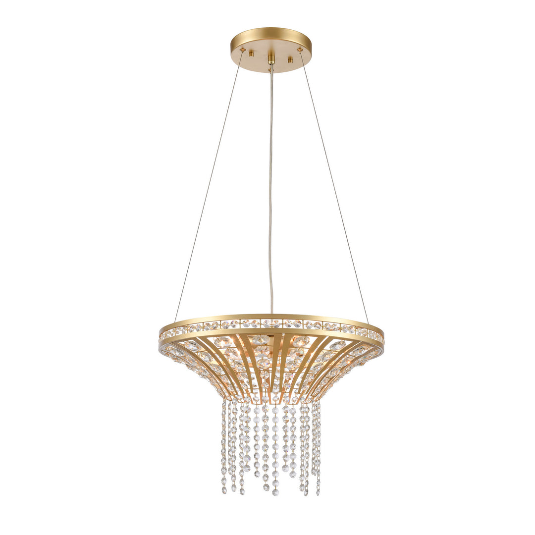 Elk Fantania 82227/4 Pendant Light - Champagne Gold