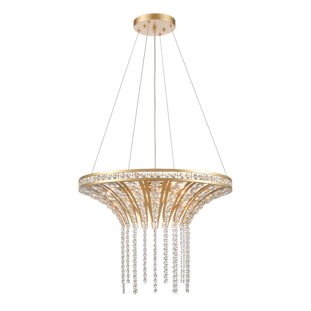 Elk Fantania 82228/6 Pendant Light - Champagne Gold