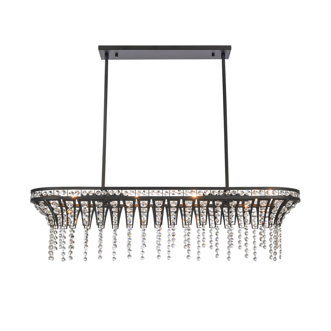 Elk Fantania 82236/4 Pendant Light - Matte Black