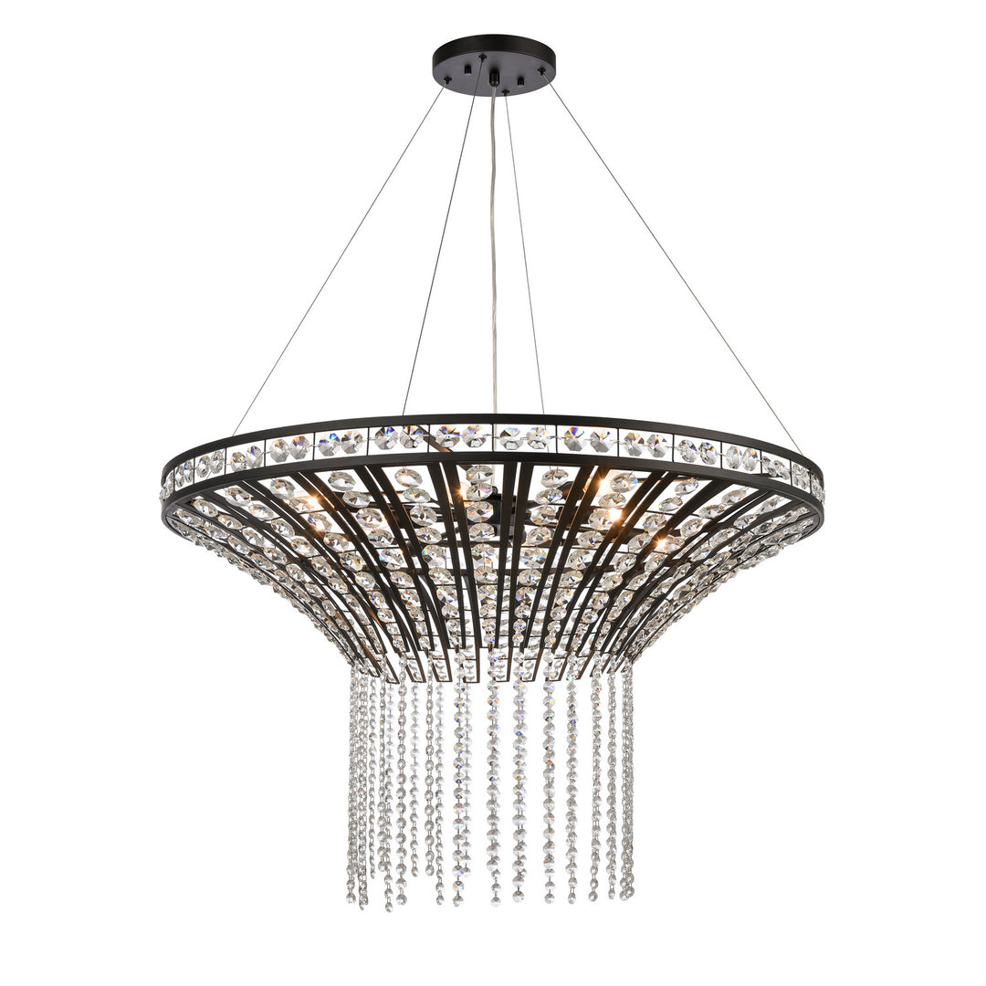 Elk Fantania 82239/8 Pendant Light - Matte Black