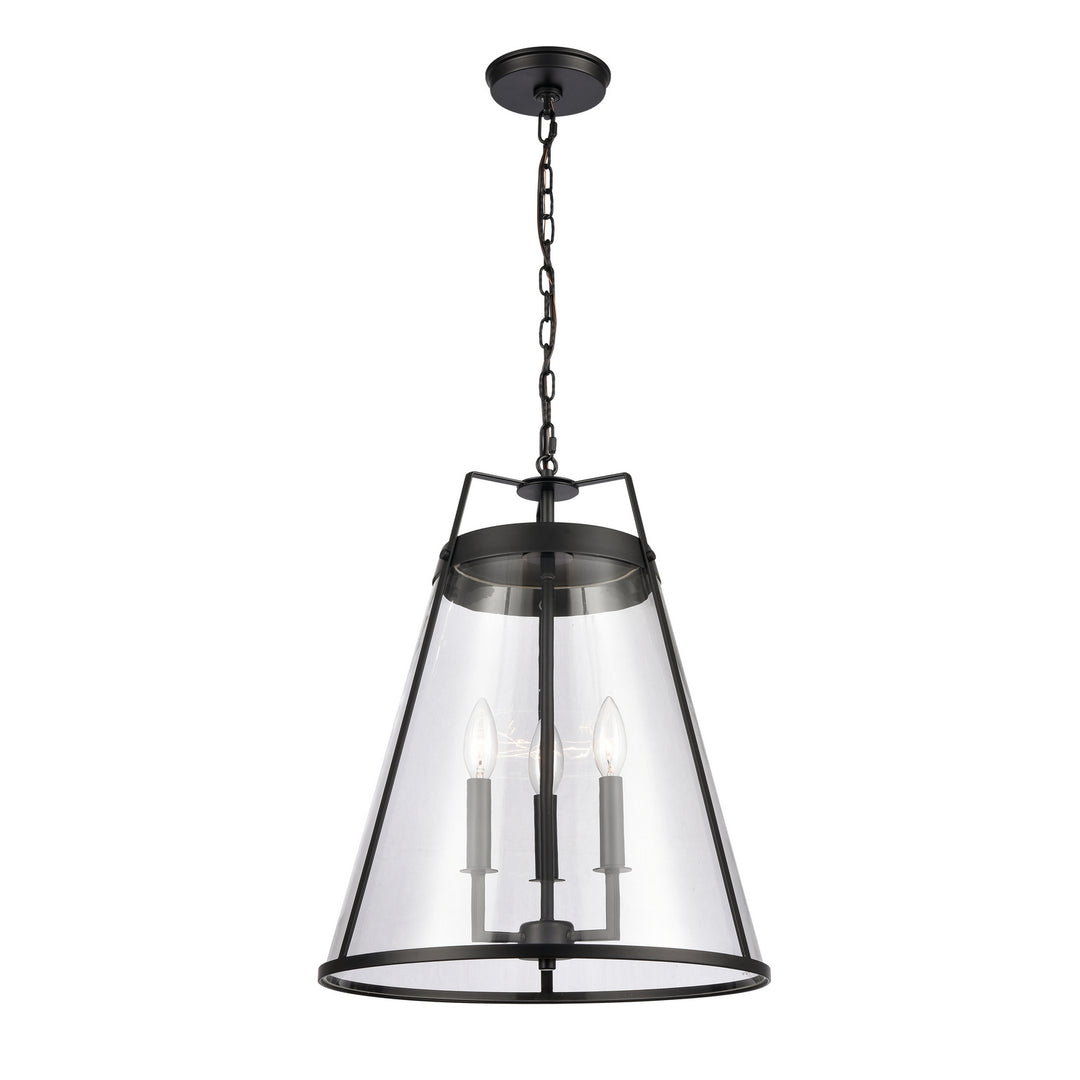 Elk Judy 82275/3 Pendant Light - Matte Black