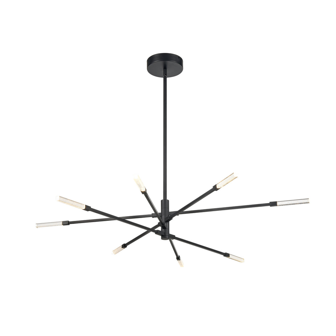 Elk Light Streak 85037/LED Chandelier Light - Matte Black