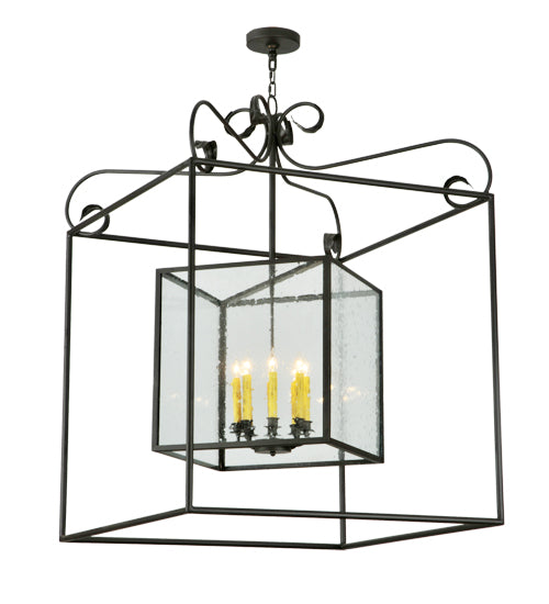 Meyda Tiffany Lighting 127430 Kitzi Eight Light Pendant Decor Bronze / Dark