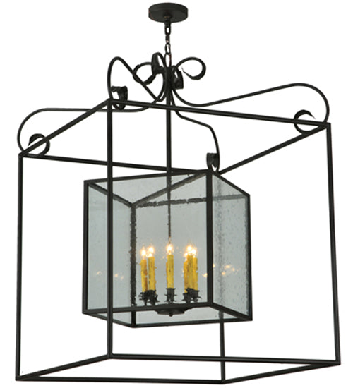 Meyda Tiffany Lighting 127430 Kitzi Eight Light Pendant Decor Bronze / Dark