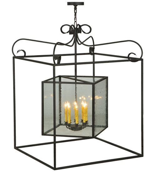 Meyda Tiffany Lighting 127430 Kitzi Eight Light Pendant Decor Bronze / Dark