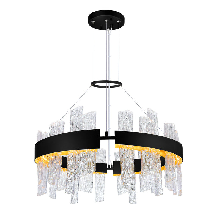 CWI Guadiana 1246p24-101-a Chandelier Light - Black