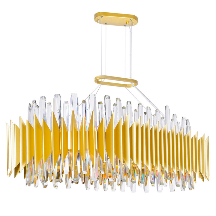 CWI Cityscape 1247p39-20-602-o Pendant Light - Satin Gold