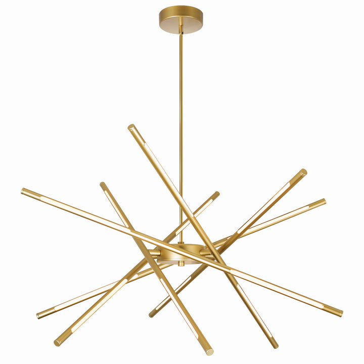 CWI Oskil 1375p31-6-602 Chandelier Light - Satin Gold