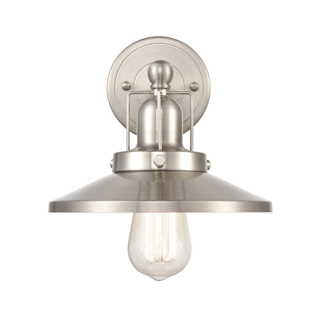 Elk English Pub 96140/1 Wall Sconce Light - Satin Nickel