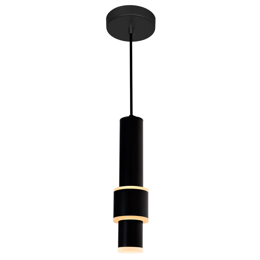 CWI Lena 1390p5-1-101 Pendant Light - Black