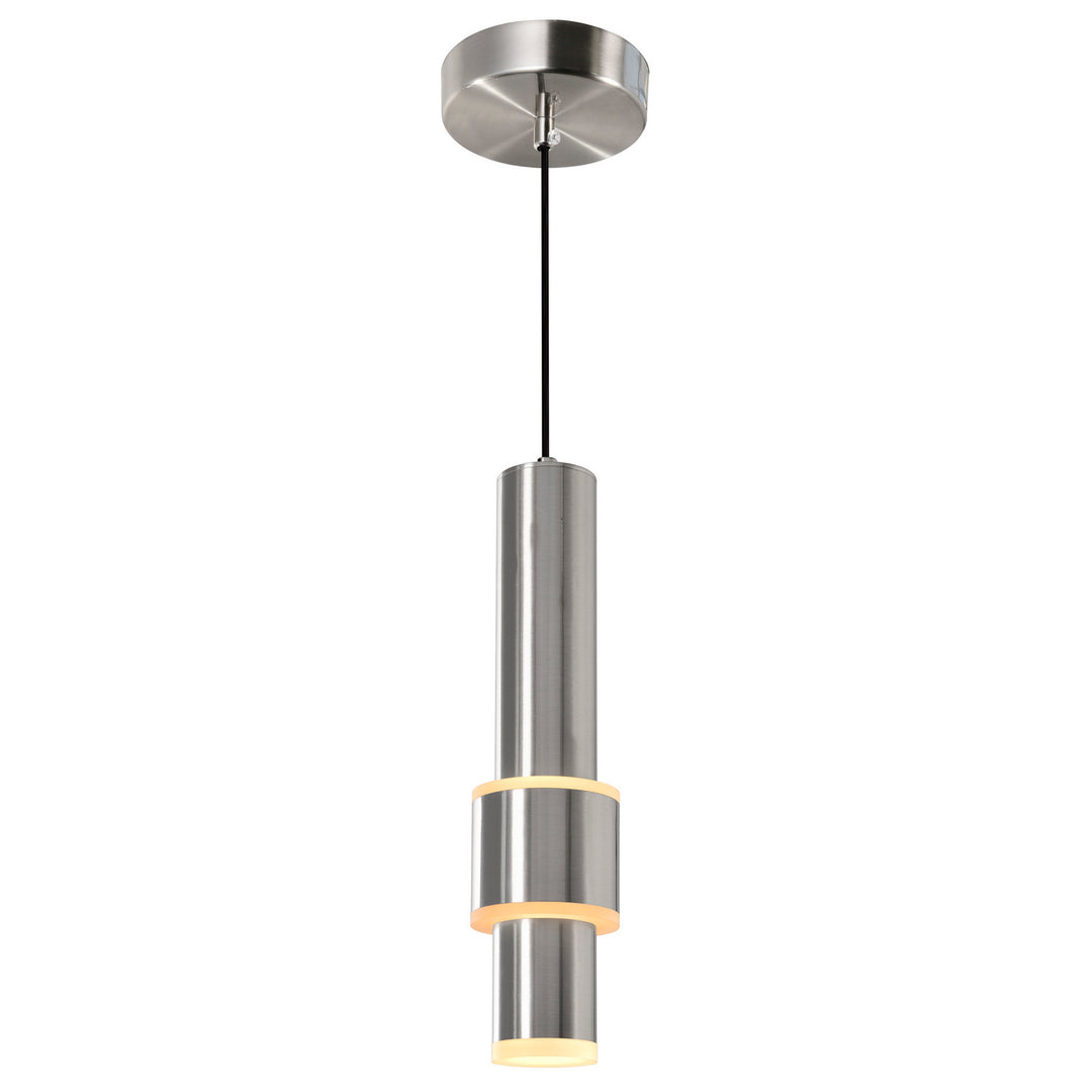 CWI Lena 1390p5-1-606 Pendant Light - Satin Nickel