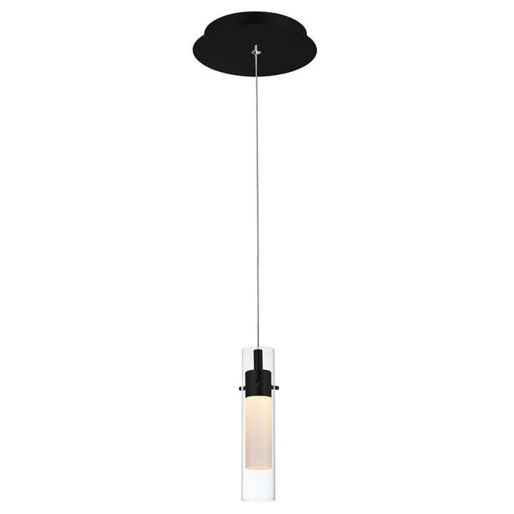 CWI Olinda 1606p5-1-101 Pendant Light - Black