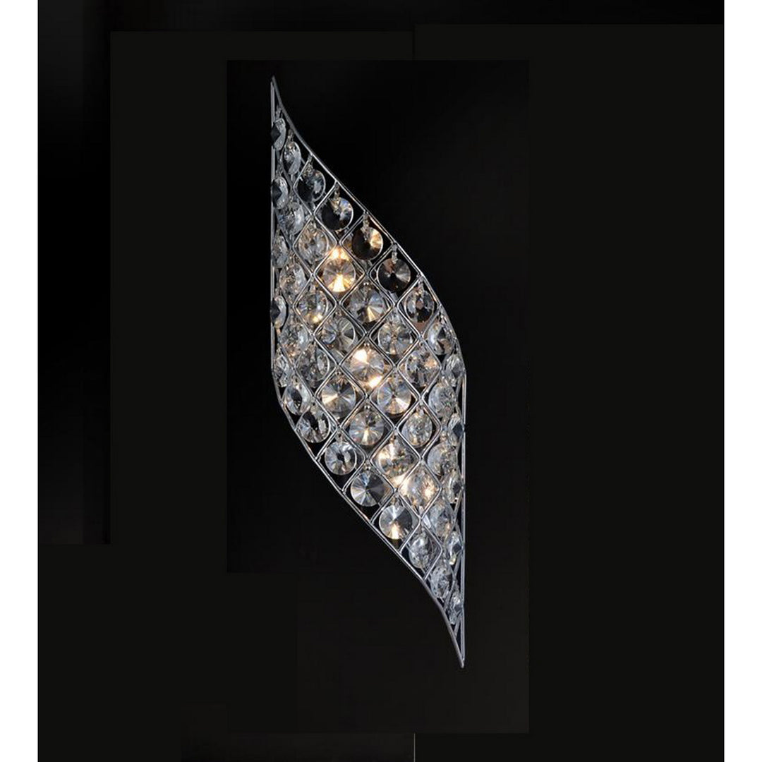 CWI Chique 5021w7b-l(c) Wall Sconce Light - Chrome