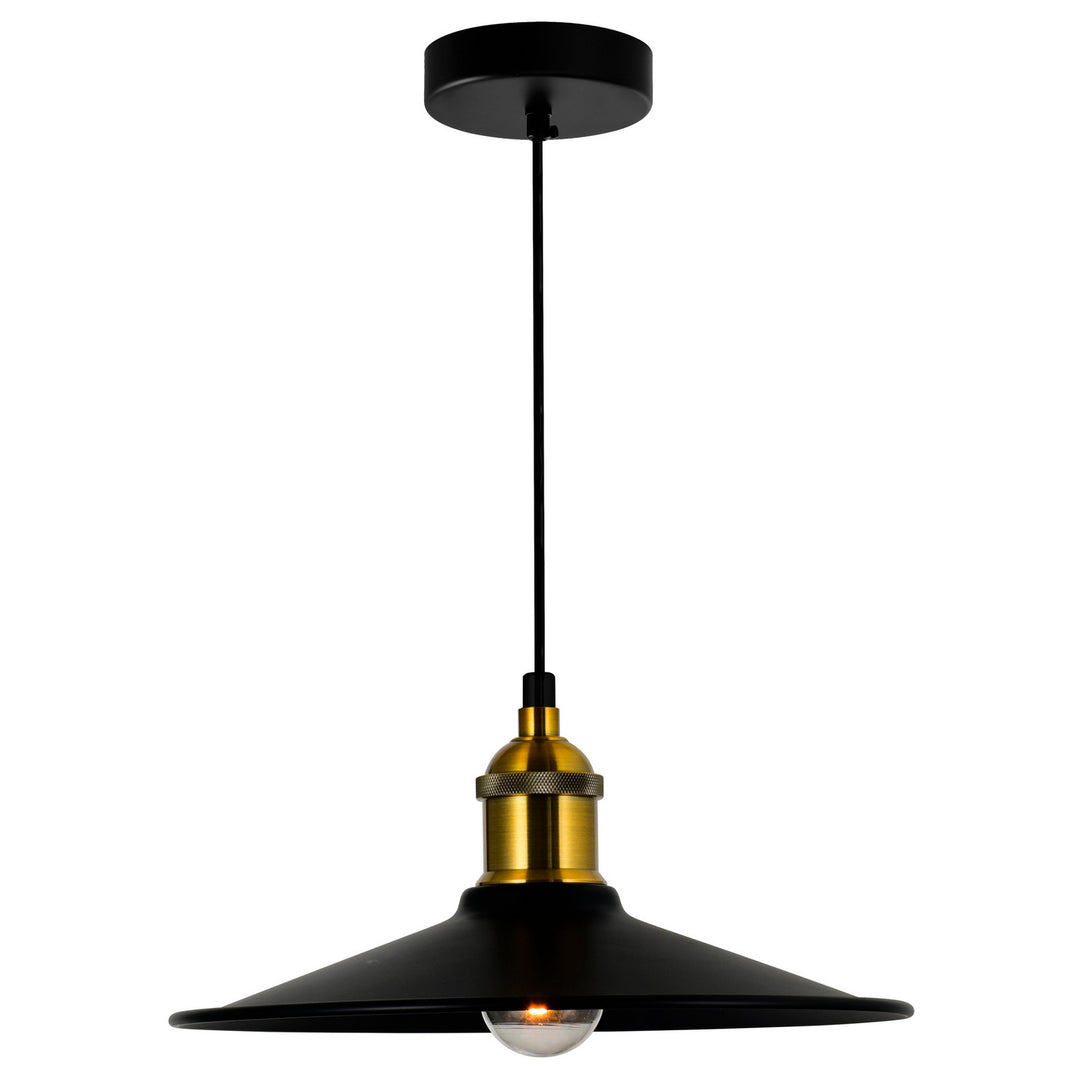 CWI Brave 9605p10-1-101 Pendant Light - Black