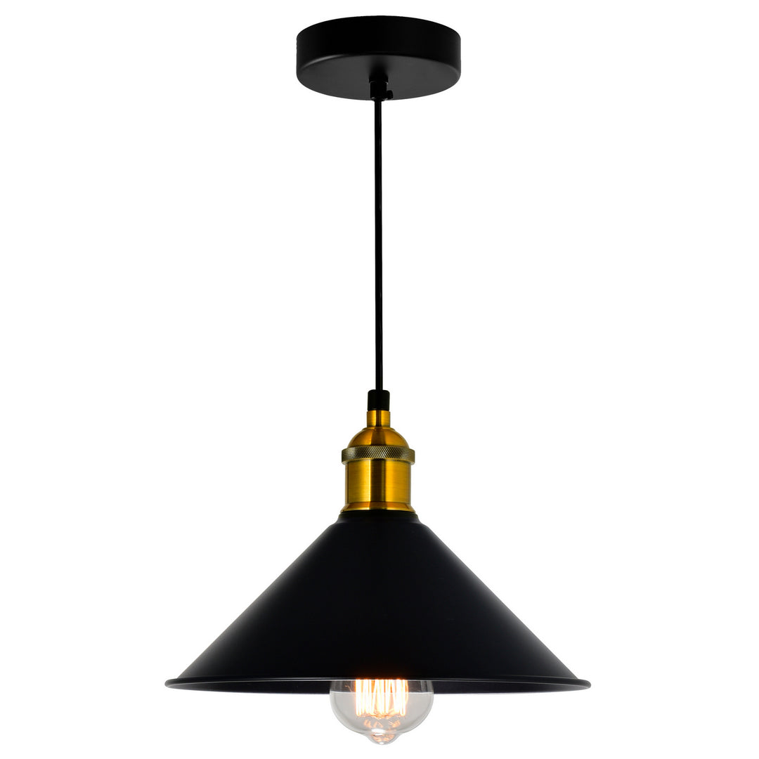 CWI Brave 9605p8-1-101-b Pendant Light - Black