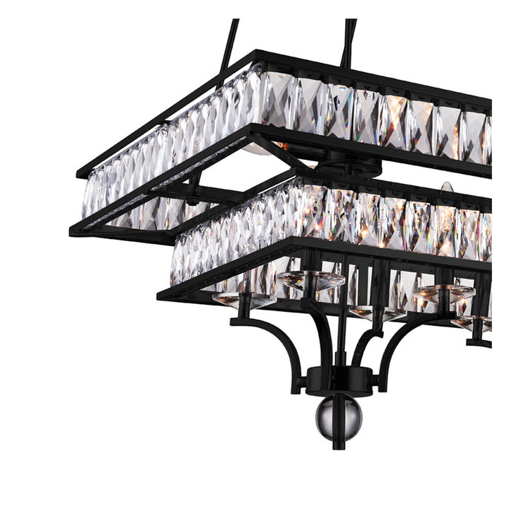 CWI Shalia 9972p47-20-101 Pendant Light - Black