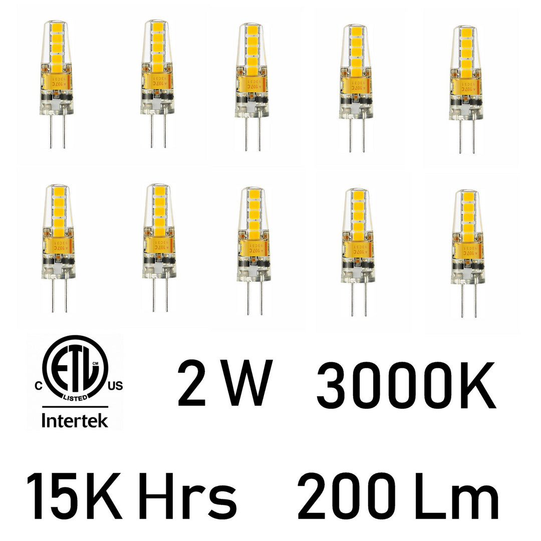 Cwi Lighting G4K3000-10  Bulbs Light Bulb Glass