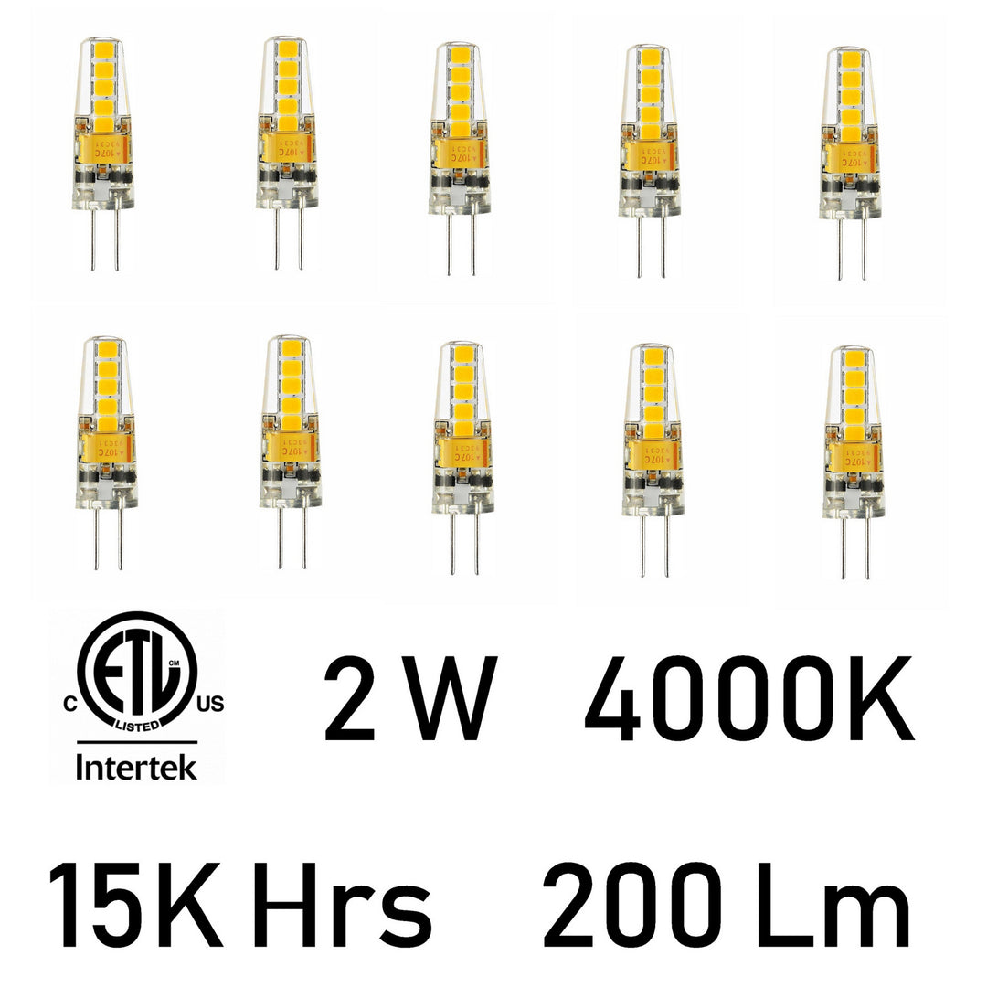 Cwi Lighting G4K4000-10  Bulbs Light Bulb Glass