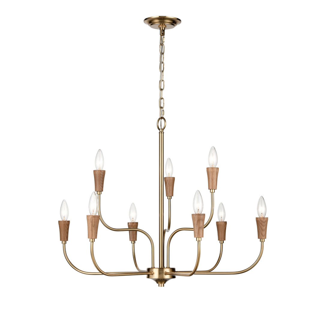 Elk Inga H0019-9618 Chandelier Light - Brass