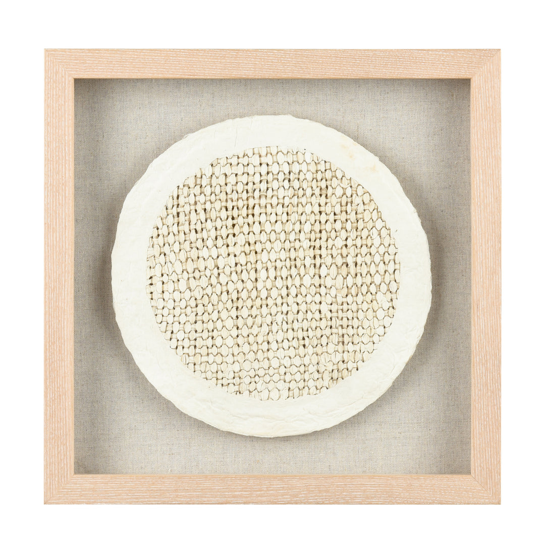 Elk Lighting H0036-8214 Modern Simple Weave Mirror Cream