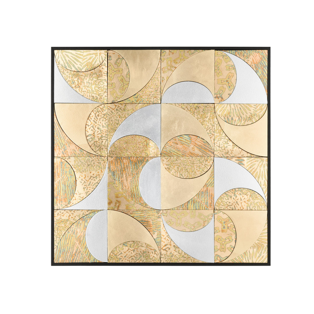 Elk Lighting H0036-9738 Modern Mixed Metal Mirror Brass