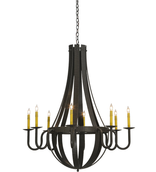 Meyda Tiffany Barrel Stave 127509 Chandelier Light - Timeless Bronze