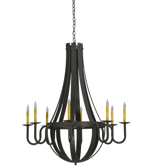 Meyda Tiffany Barrel Stave 127509 Chandelier Light - Timeless Bronze