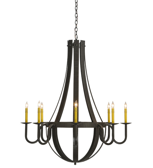Meyda Tiffany Barrel Stave 127509 Chandelier Light - Timeless Bronze
