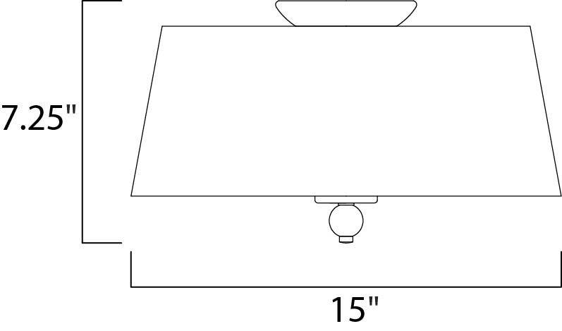 Maxim Rondo 12751WTPN Ceiling Light - Polished Nickel