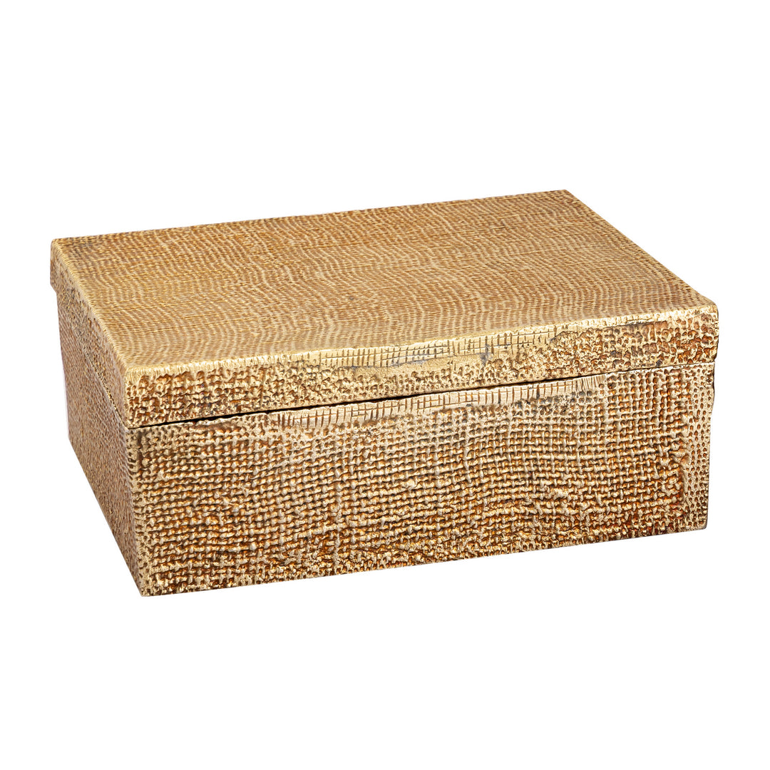 Elk Lighting H0807-10662  Square Linen Home Decor Antique Brass