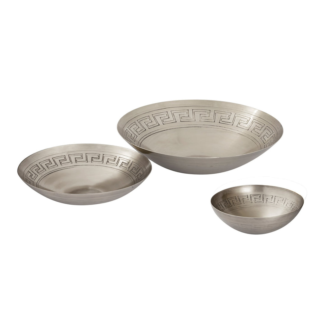 Elk Lighting H0807-10669/S3  Greek Key Home Decor Antique Nickel
