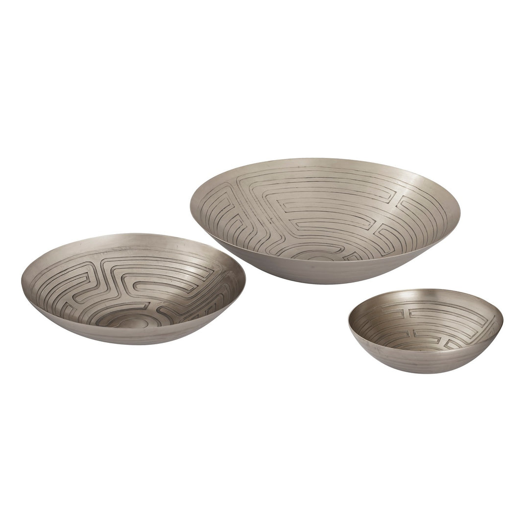 Elk Lighting H0807-10671/S3  Maze Home Decor Antique Nickel