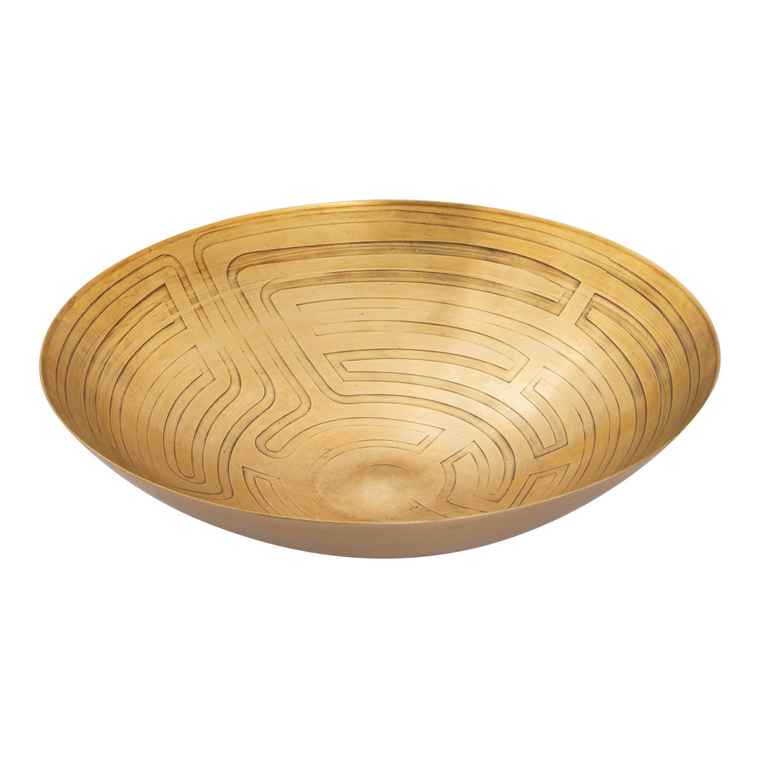 Elk Lighting H0807-10674  Maze Home Decor Antique Brass