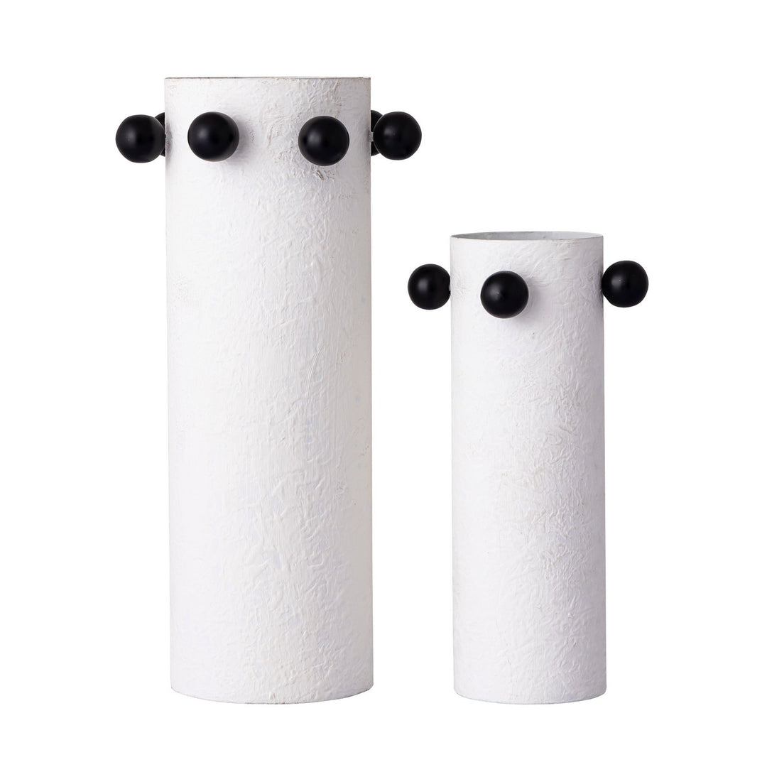 Elk Lighting H0897-10521/S2 Modern Beaded Home Decor Plaster White
