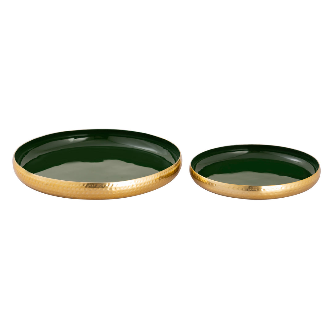 Elk Lighting H0897-9781/S2 Modern Nelson Home Decor Dark Green Enamel