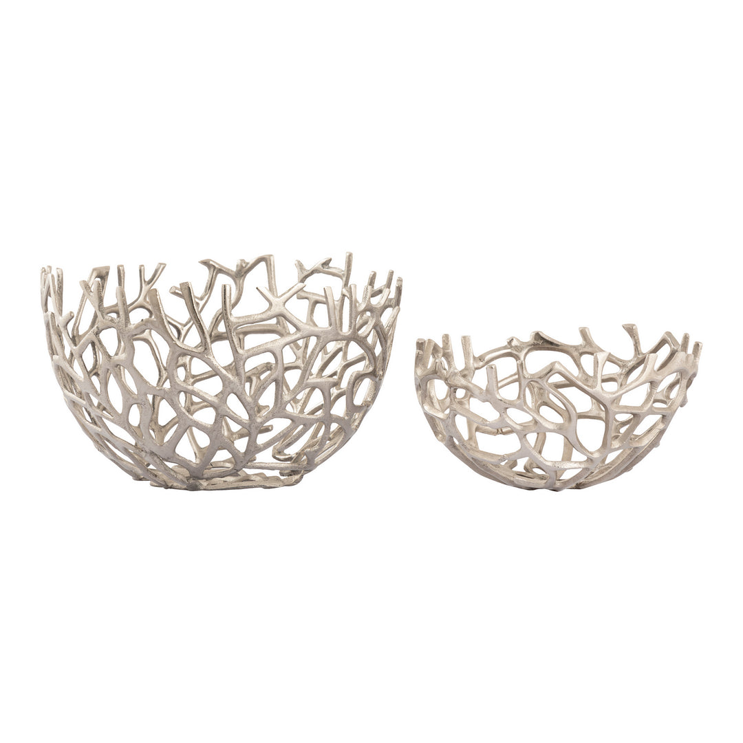 Elk Lighting S0807-8744/S2 Coral Home Decor Nickel
