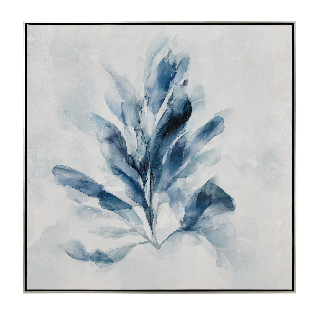 Elk Lighting S0016-10180 Modern Blue Seagrass Mirror White