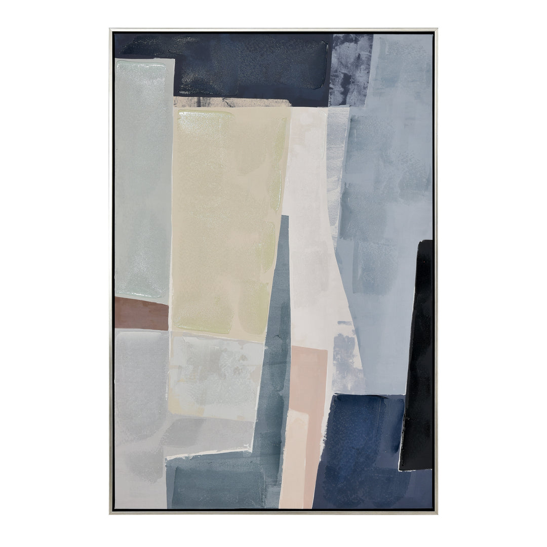 Elk Lighting S0016-10181 Modern Angle Abstract Mirror Blue