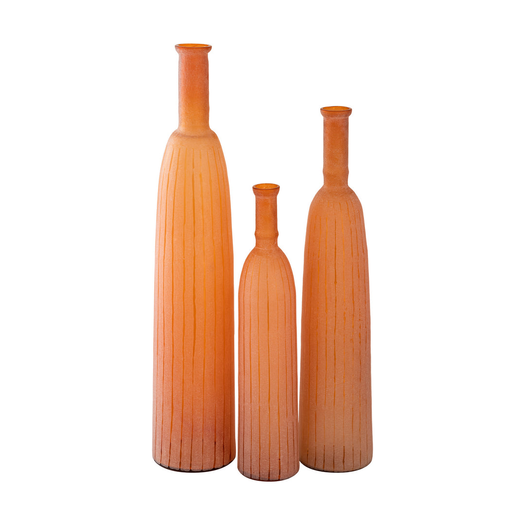 Elk Lighting S0807-8759/S3  Georgia Home Decor Frosted Orange
