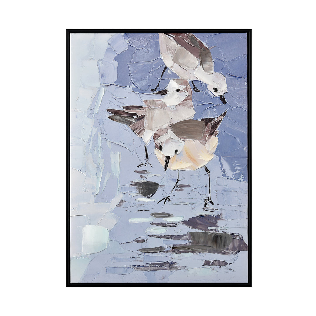 Elk Lighting S0017-10704  Seagull Abstract Mirror Blue