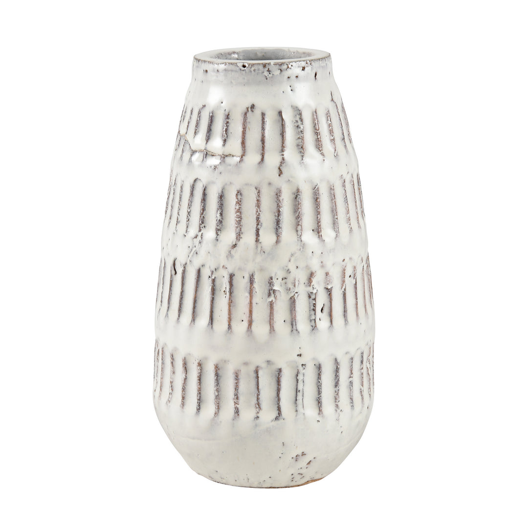 Elk Lighting S0017-8208  Muriel Home Decor Aged White Glazed