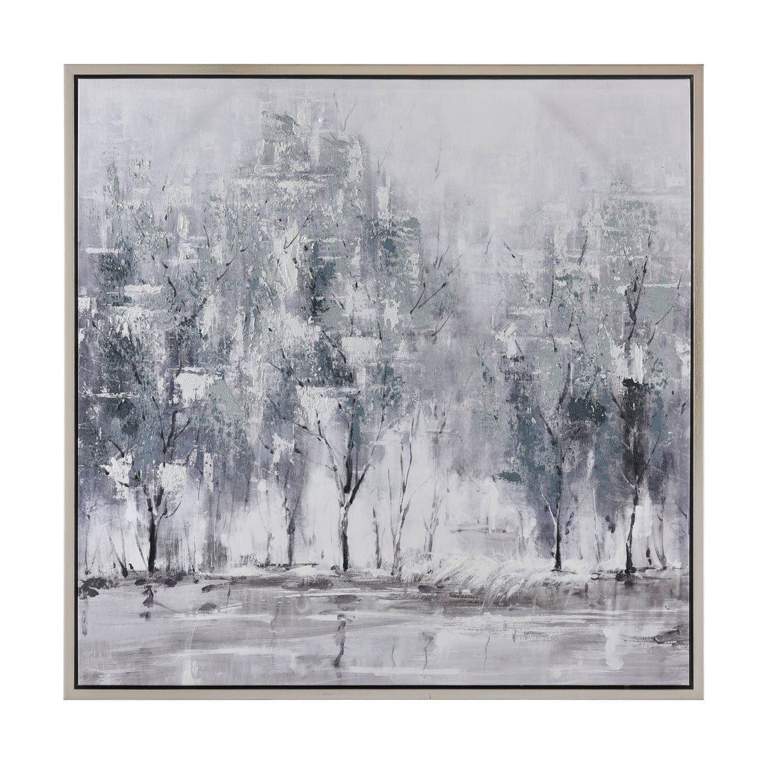 Elk Lighting S0026-9276  Kearns Forest Mirror Off White