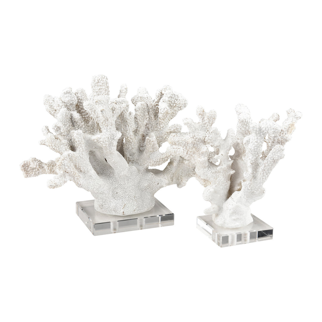 Elk Lighting S0036-8945/S2  Coral Home Decor White