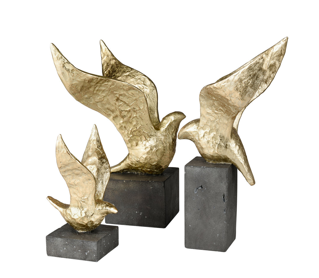 Elk Lighting S0036-8950/S3  Winged Bird Home Decor Gold