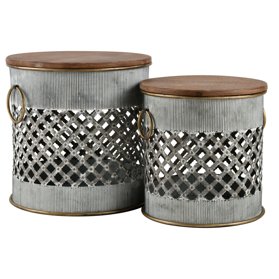 Elk Lighting S0037-8093/S2  Parla Furniture Galvanized