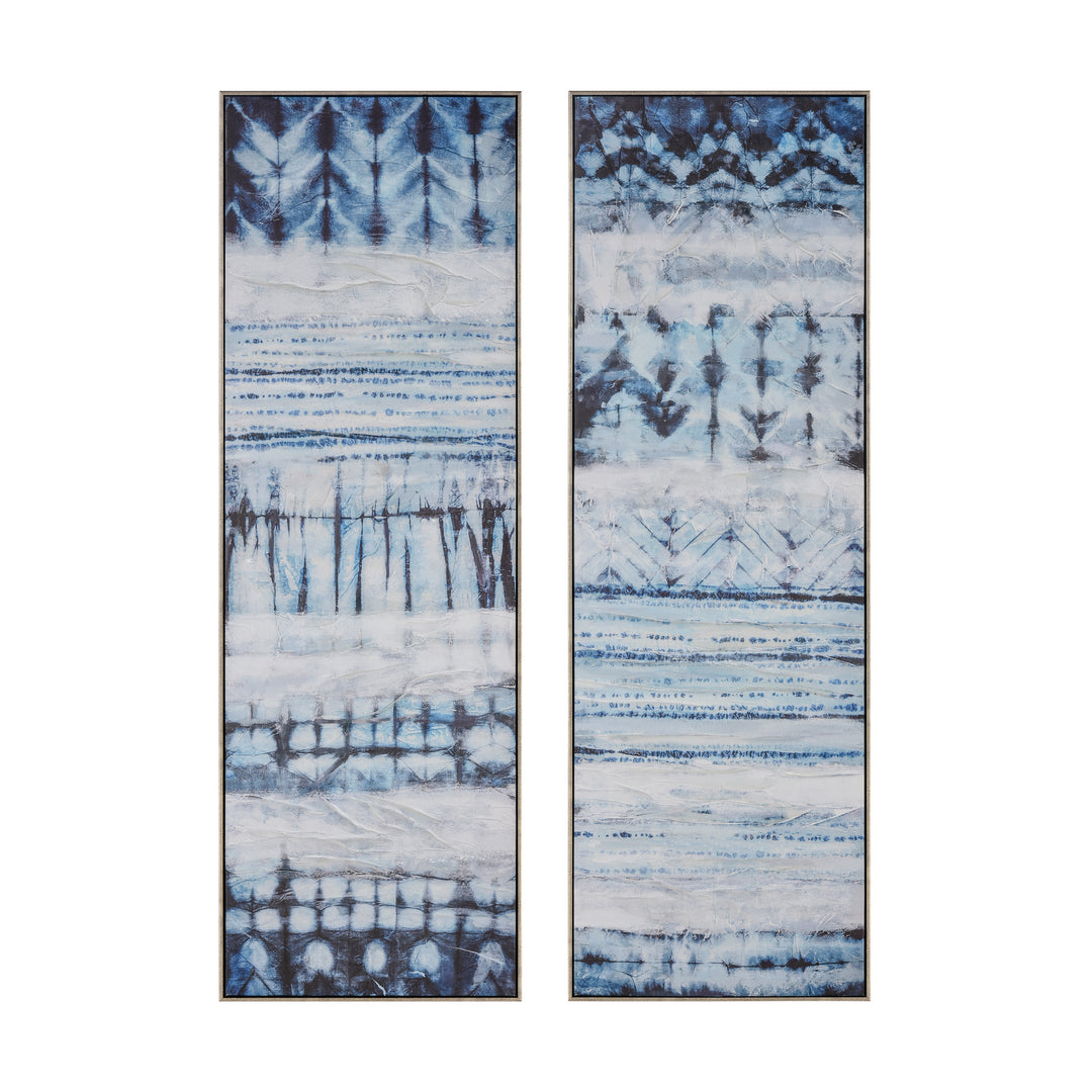 Elk Lighting S0056-10622/S2 Modern Shibori Mirror Blue