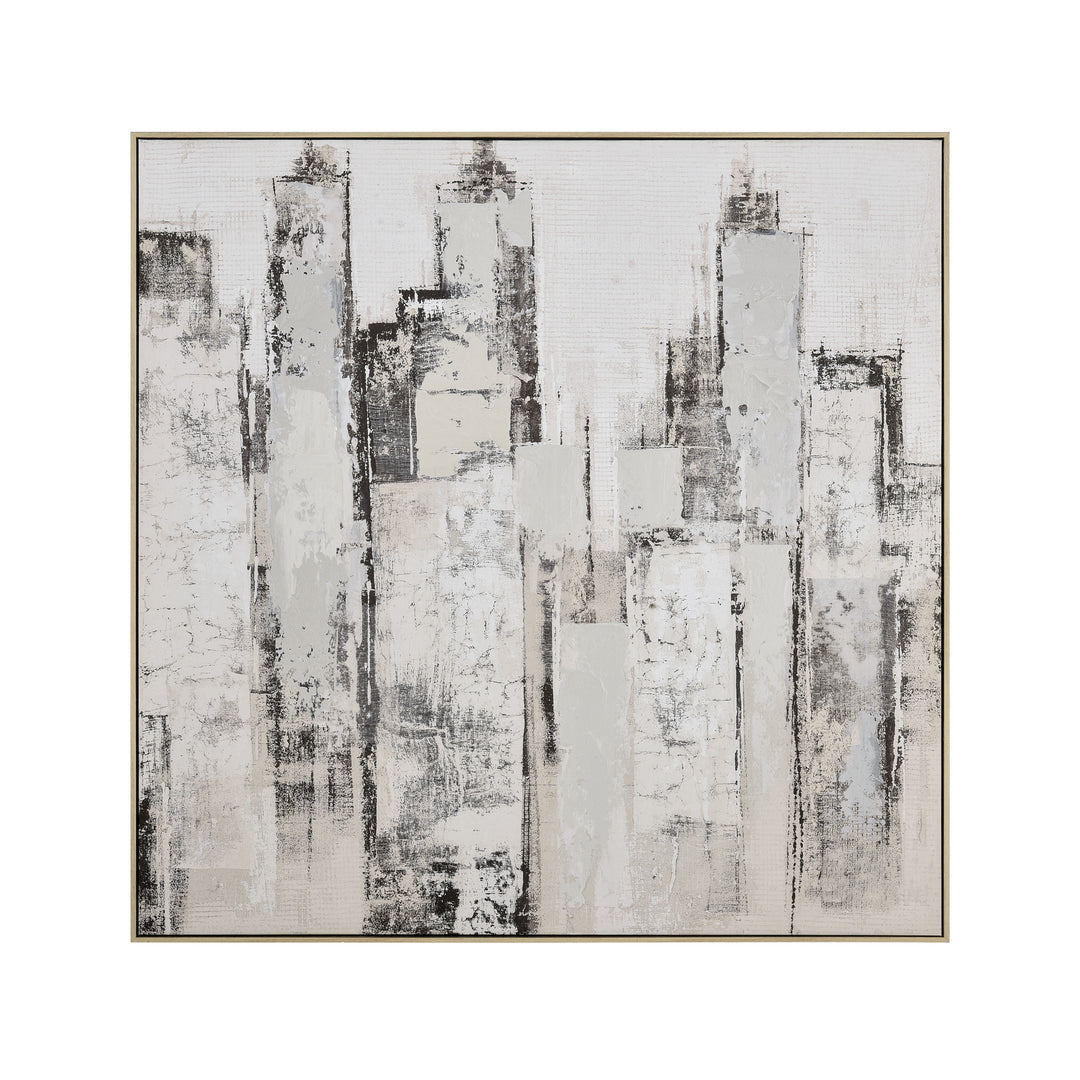 Elk Lighting S0056-10628 Modern Urban Mist Abstract Mirror Off White