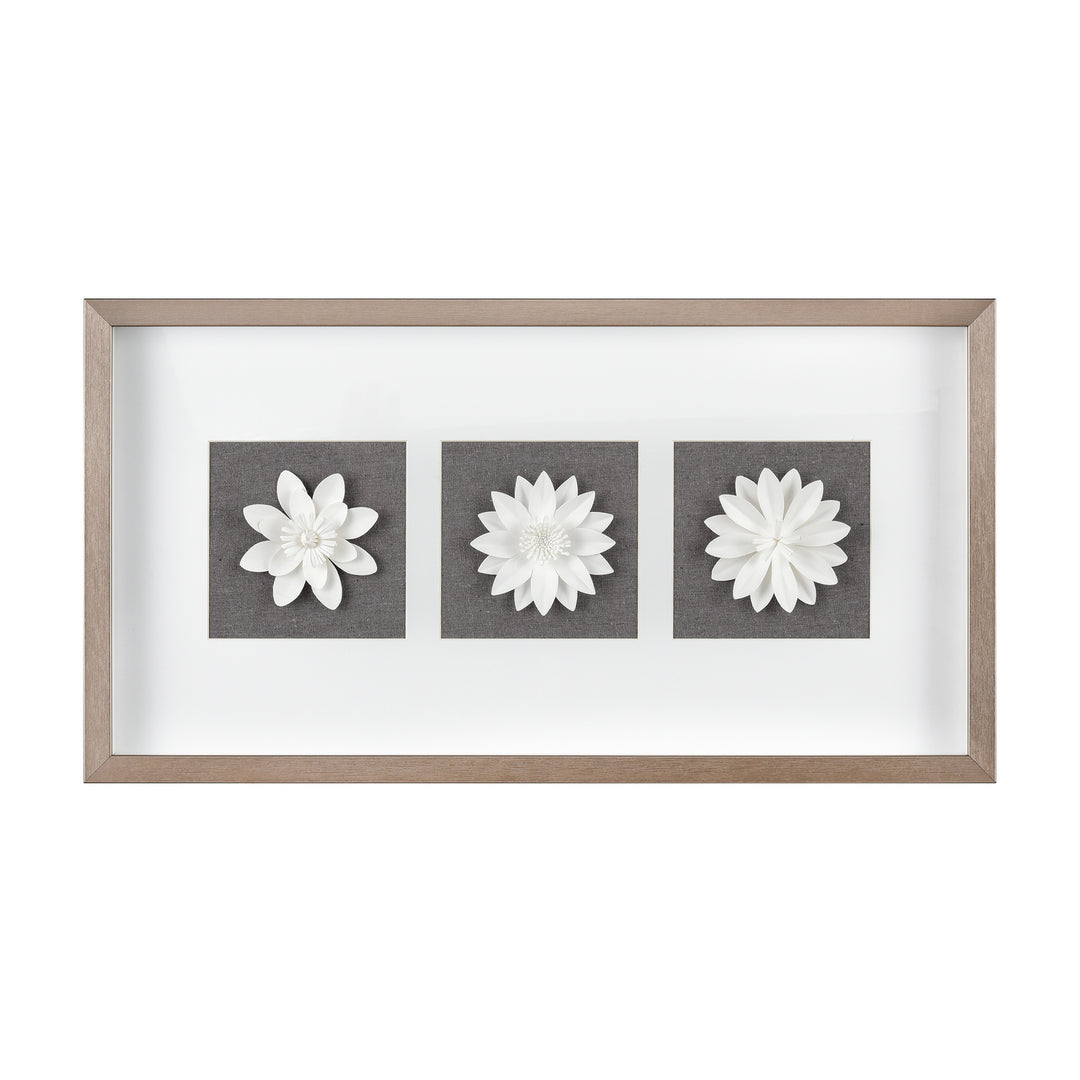 Elk Lighting S0056-9833  Floral Shadow Mirror White